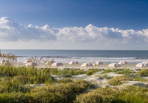 How close is charleston to the beach?